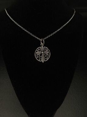 Chrome Hearts Multi Floral Cross Cemetery Tag Unisex Tag